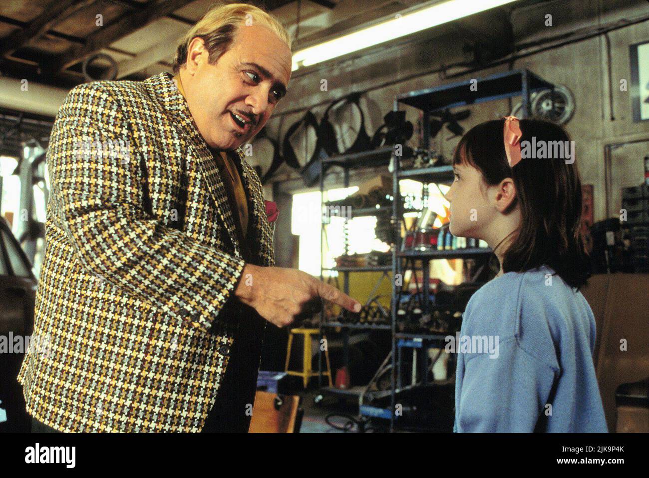 Danny Devito & Mara Wilson Film Matilda (1996) Characters Harry