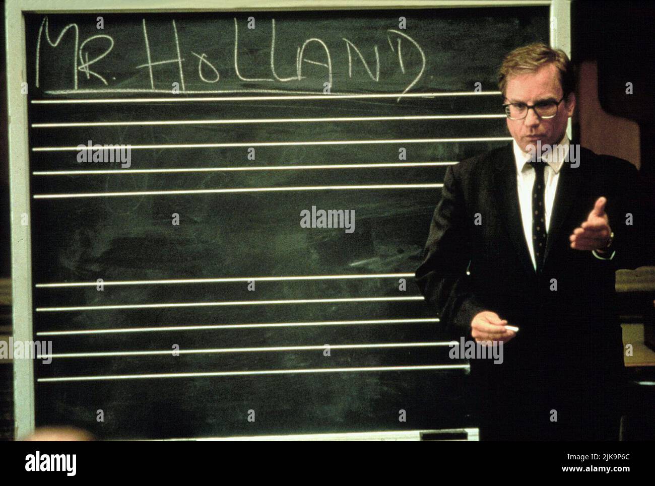 Richard Dreyfuss  Film Mr. Holland'S Opus (USA 1995) Characters: Glenn Holland  Director: Stephen Herek 29 December 1995   **WARNING** This Photograph is for editorial use only and is the copyright of HOLLYWOOD PICTURES and/or the Photographer assigned by the  Film or Production Company and can only be reproduced by publications in conjunction with the promotion of the above  Film. A Mandatory Credit To HOLLYWOOD PICTURES is required. The Photographer should also be credited when known. No commercial use can be granted without written authority from the  Film Company. Stock Photo