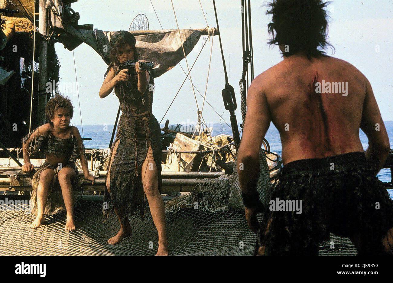 Tina Majorino & Jeanne Tripplehorn Film Waterworld (1995) Characters