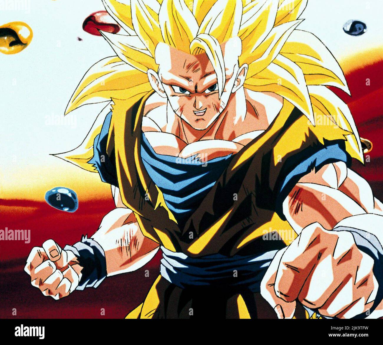 Super Saiyan Goku Television: Dragon Ball Z (TV-Serie) Jp 1996–2003, 13  September 1996 **WARNING** This Photograph is for editorial use only and is  the copyright of TOEI ANIMATION and/or the Photographer assigned