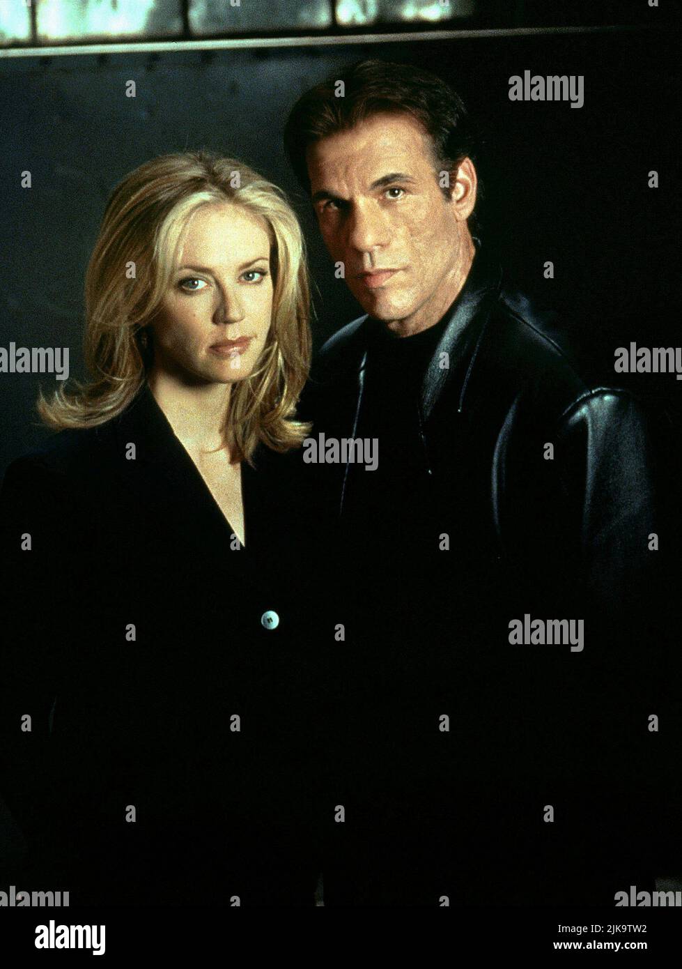 Ally Walker & Robert Davi Television: Profiler (1996) Characters: Dr. Samantha 'Sam' Waters & Agent Bailey Malone  Director: Cynthia Saunders 21 September 1996   **WARNING** This Photograph is for editorial use only and is the copyright of NBC and/or the Photographer assigned by the Film or Production Company and can only be reproduced by publications in conjunction with the promotion of the above Film. A Mandatory Credit To NBC is required. The Photographer should also be credited when known. No commercial use can be granted without written authority from the Film Company. Stock Photo