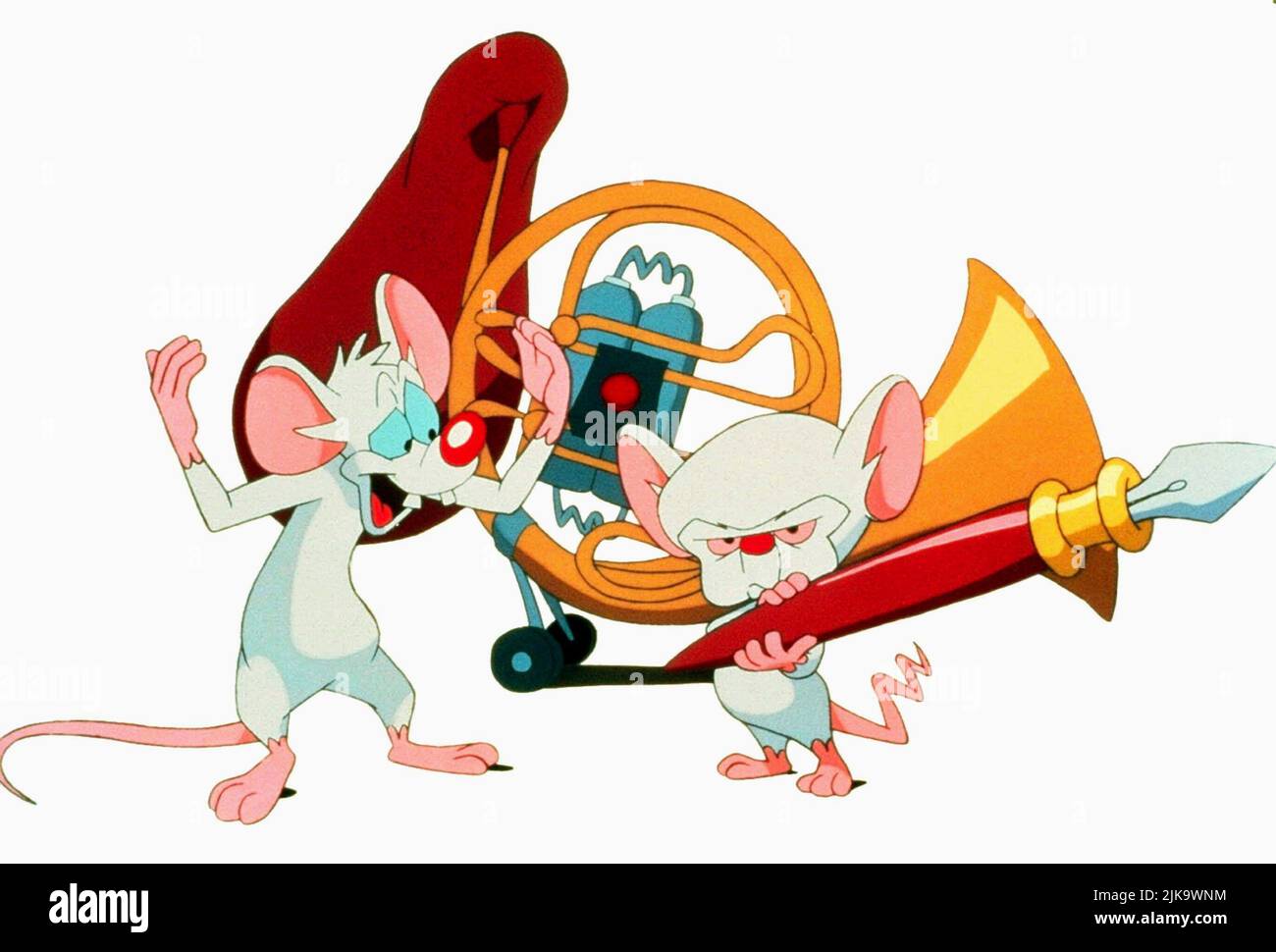 Pinky And The Brain Television: Pinky And The Brain (1995) Director:  Russell Calabrese 09 September 1995 **WARNING** This Photograph is for  editorial use only and is the copyright of WARNER BROS TV