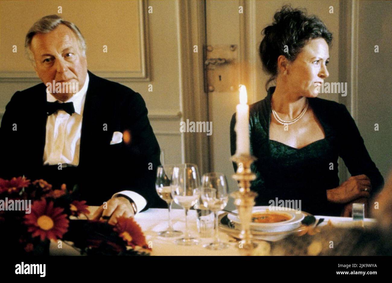 Henning Moritzen & Birthe Neumann Film: The Celebration; Festen (1998) Characters: Faderen - Helge & Moderen - Else  Director: Thomas Vinterberg 04 May 1998   **WARNING** This Photograph is for editorial use only and is the copyright of OCTOBER FILMS and/or the Photographer assigned by the Film or Production Company and can only be reproduced by publications in conjunction with the promotion of the above Film. A Mandatory Credit To OCTOBER FILMS is required. The Photographer should also be credited when known. No commercial use can be granted without written authority from the Film Company. Stock Photo
