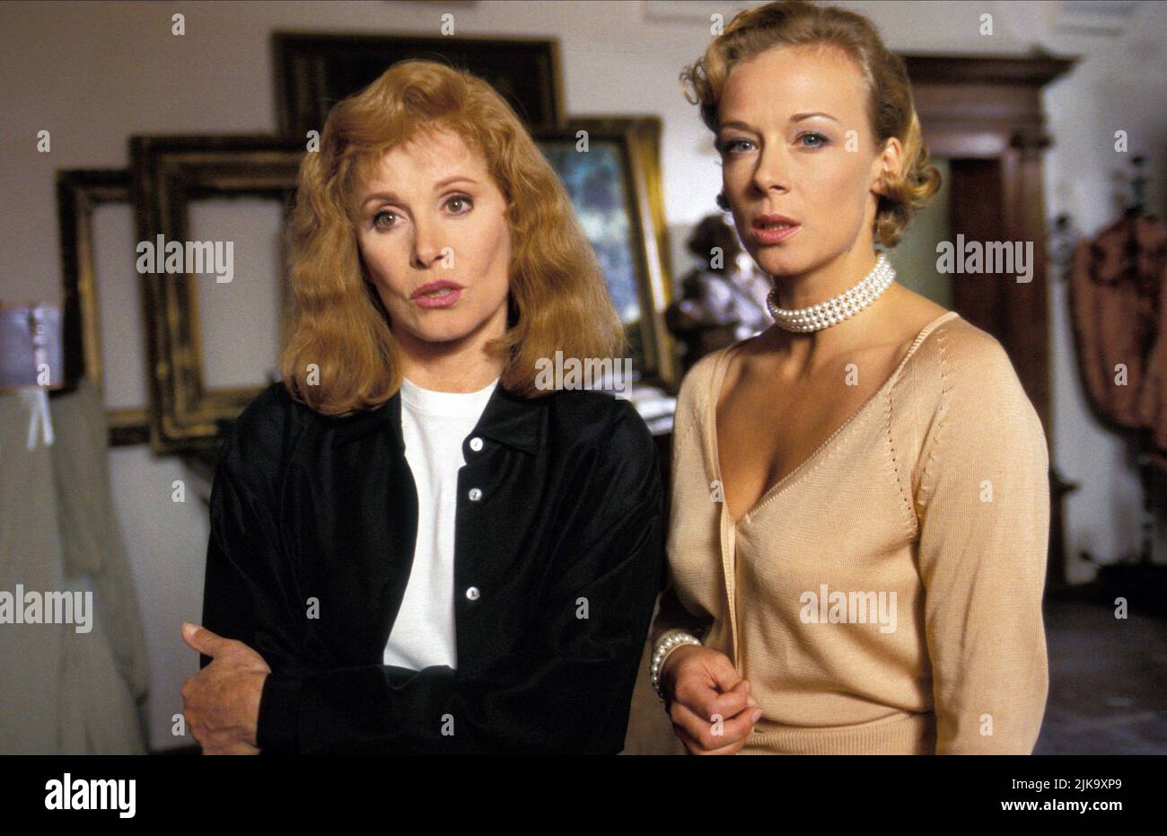 Stefanie Powers & Katja Riemann Film: Hart To Hart: Till Death Do Us Hart (TV-Film) Characters: Jennifer Hart, Elsa Hellerstadt (as Katja Reimann)  Usa 1996, Director: Tom Mankiewicz 25 August 1996   **WARNING** This Photograph is for editorial use only and is the copyright of COLUMBIA PICTURES TELEVISION and/or the Photographer assigned by the Film or Production Company and can only be reproduced by publications in conjunction with the promotion of the above Film. A Mandatory Credit To COLUMBIA PICTURES TELEVISION is required. The Photographer should also be credited when known. No commercial Stock Photo