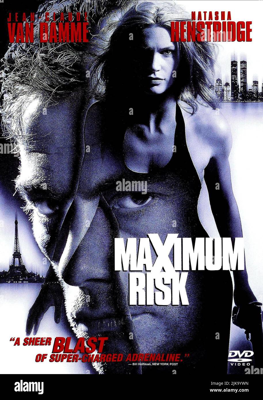 Jean-Claude Van Damme & Natasha Henstridge Film: Maximum Risk (1996)  Characters: Alain Moreau, Alex Minetti Director: Ringo Lam 13 September  1996 **WARNING** This Photograph is for editorial use only and is the
