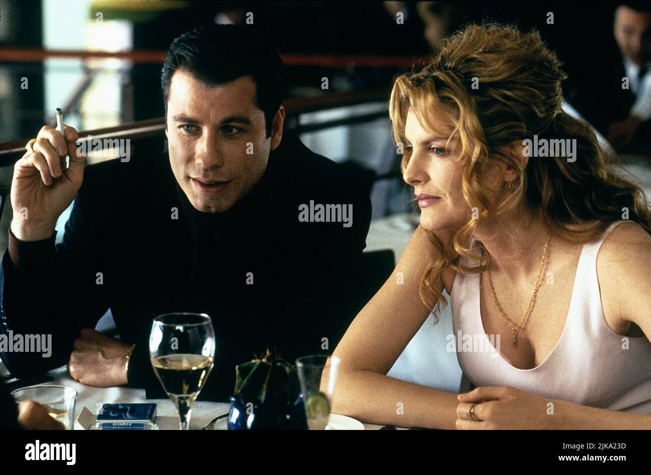 John Travolta & Rene Russo Film Get Shorty (1995) Characters Chili Palmer & Karen Flores