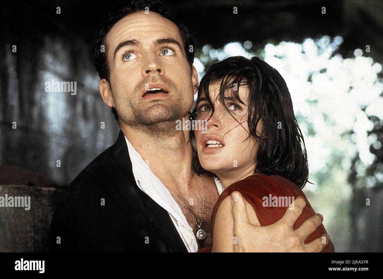 Jason Patric & Irene Jacob Film: Incognito (1997) Characters: Harry Donovan & Prof. Marieke van den Broeck  Director: John Badham 14 November 1997   **WARNING** This Photograph is for editorial use only and is the copyright of WARNER BROS and/or the Photographer assigned by the Film or Production Company and can only be reproduced by publications in conjunction with the promotion of the above Film. A Mandatory Credit To WARNER BROS is required. The Photographer should also be credited when known. No commercial use can be granted without written authority from the Film Company. Stock Photo