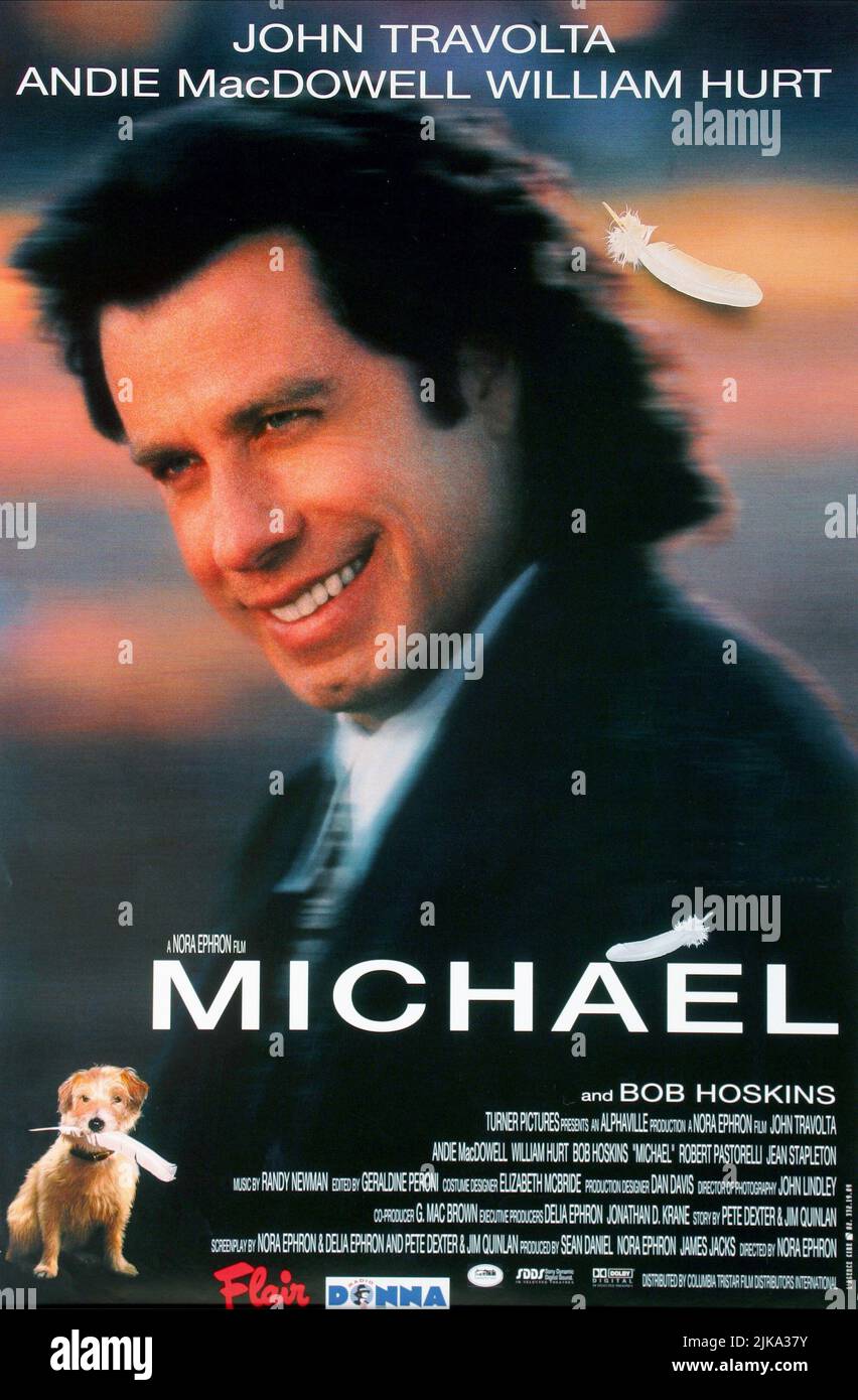 Michael Move John Travolta Poster Film Michael (1998) Director: Nora Ephron 25 ...