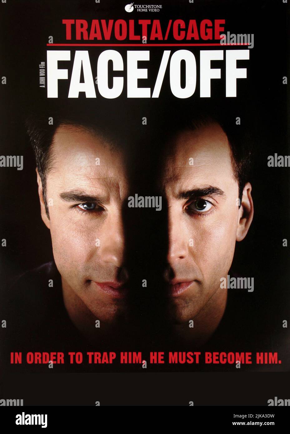 John Travolta & Nicolas Cage Poster Film Face/Off; Face Off (USA 1997