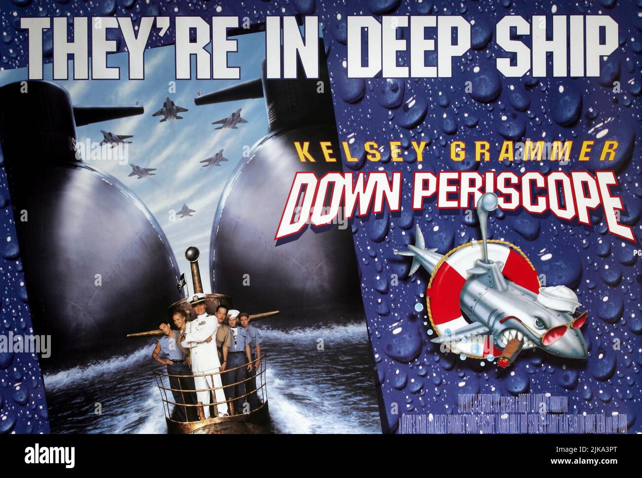 Film Poster Film: Down Periscope (USA 1996)   Director: David S. Ward 01 March 1996   **WARNING** This Photograph is for editorial use only and is the copyright of 20TH CENTURY FOX and/or the Photographer assigned by the Film or Production Company and can only be reproduced by publications in conjunction with the promotion of the above Film. A Mandatory Credit To 20TH CENTURY FOX is required. The Photographer should also be credited when known. No commercial use can be granted without written authority from the Film Company. Stock Photo