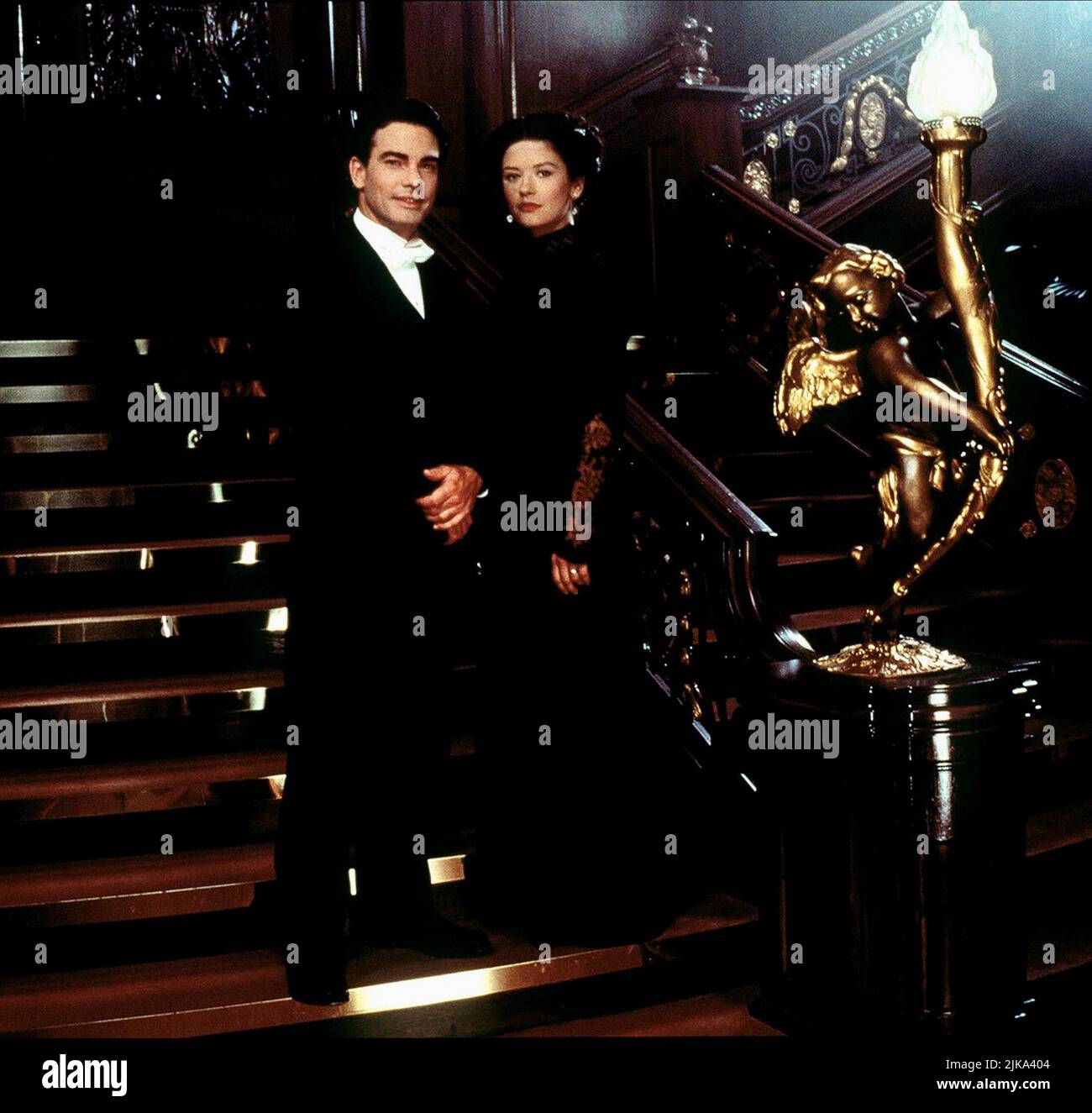 Peter Gallagher & Catherine Zeta Jones Film Titanic (TV Miniserie