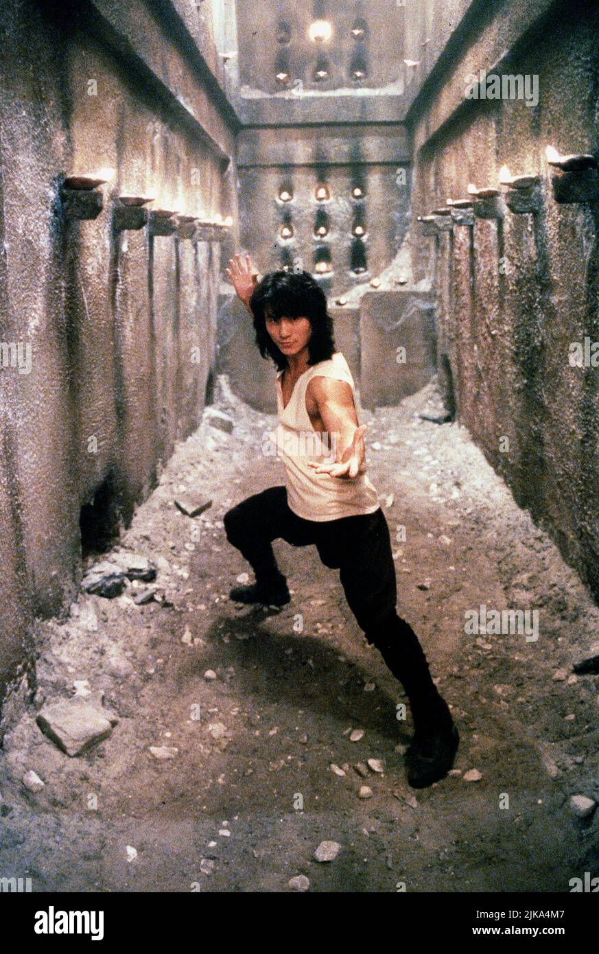 Robin Shou Film: Mortal Kombat 2: Annihilation (1995) Characters: Liu Kang  Director: John R. Leonetti 21 November 1997   **WARNING** This Photograph is for editorial use only and is the copyright of NEW LINE and/or the Photographer assigned by the Film or Production Company and can only be reproduced by publications in conjunction with the promotion of the above Film. A Mandatory Credit To NEW LINE is required. The Photographer should also be credited when known. No commercial use can be granted without written authority from the Film Company. Stock Photo
