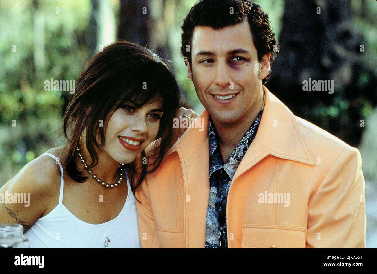 Fairuza Balk & Adam Sandler Film: The Waterboy (1996) Characters: Vicki Vallencourt & Robert 'Bobby' Boucher Jr.  Director: Frank Coraci 06 November 1998   **WARNING** This Photograph is for editorial use only and is the copyright of TOUCHSTONE and/or the Photographer assigned by the Film or Production Company and can only be reproduced by publications in conjunction with the promotion of the above Film. A Mandatory Credit To TOUCHSTONE is required. The Photographer should also be credited when known. No commercial use can be granted without written authority from the Film Company. Stock Photo