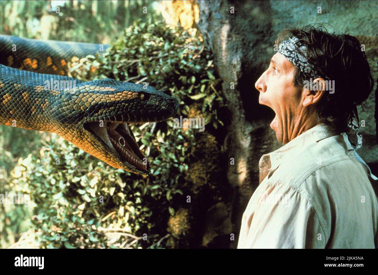 Jonathan Hyde & Giant Snake Film Anaconda (USA/BRA/PE 1997) Characters