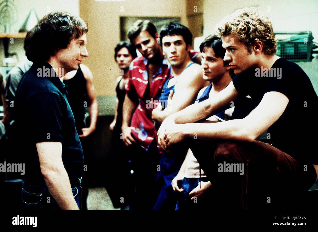 Mike Myers, Breckin Meyer & Ryan Phillippe Film: 54 (USA 1998) Characters: Steve Rubell,Greg Randazzo & Shane O'Shea  Director: Mark Christopher 24 August 1998   **WARNING** This Photograph is for editorial use only and is the copyright of REDEEMABLE FEATURES and/or the Photographer assigned by the Film or Production Company and can only be reproduced by publications in conjunction with the promotion of the above Film. A Mandatory Credit To REDEEMABLE FEATURES is required. The Photographer should also be credited when known. No commercial use can be granted without written authority from the F Stock Photo