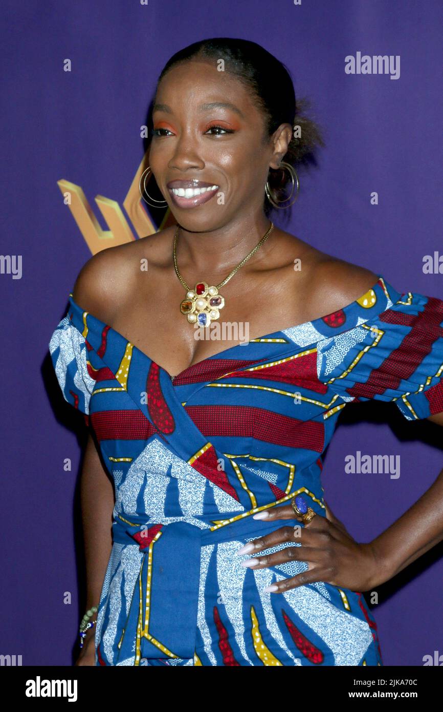 LOS ANGELES - JUL 31:  Estelle at the Heirs of Afrika 5th Annual International Women of Power Awards at the Sheraton Grand Hotel on July 31, 2022 in Los Angeles, CA Stock Photo