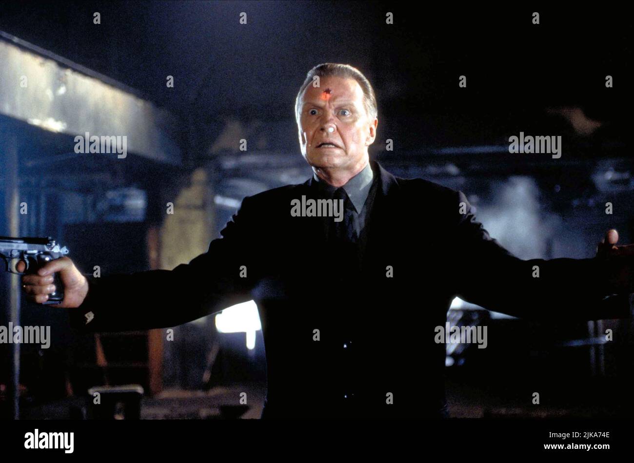 Jon Voight Film: Most Wanted (1997) Characters: Gen. Adam Woodward, alias Lt. Col. Grant Casey  Director: David Hogan 10 October 1997   **WARNING** This Photograph is for editorial use only and is the copyright of NEW LINE and/or the Photographer assigned by the Film or Production Company and can only be reproduced by publications in conjunction with the promotion of the above Film. A Mandatory Credit To NEW LINE is required. The Photographer should also be credited when known. No commercial use can be granted without written authority from the Film Company. Stock Photo