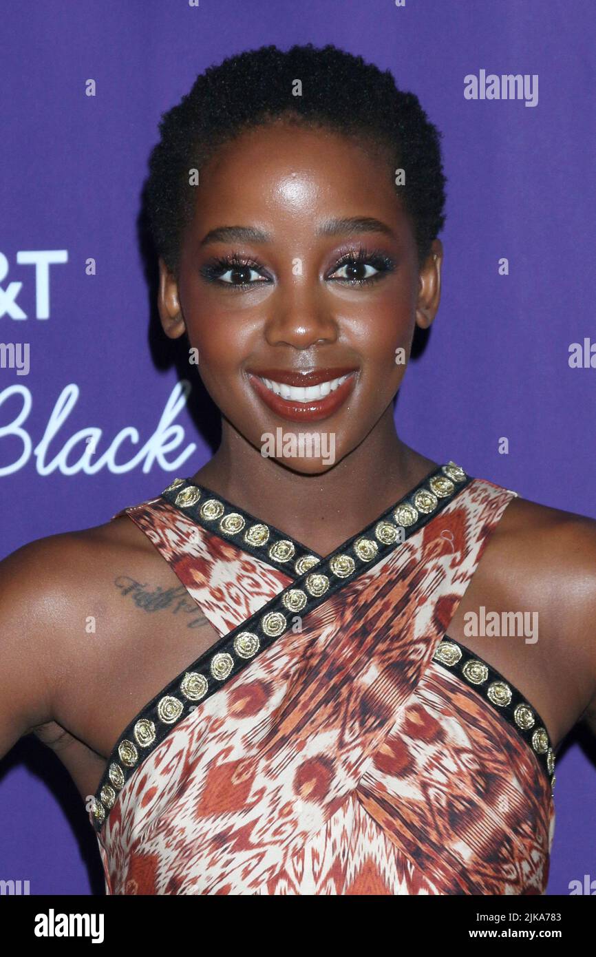 LOS ANGELES - JUL 31:  Thuso Mbedu at the Heirs of Afrika 5th Annual International Women of Power Awards at the Sheraton Grand Hotel on July 31, 2022 in Los Angeles, CA Stock Photo