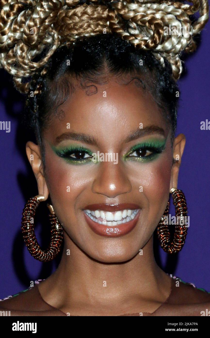 Los Angeles, CA. 31st July, 2022. Ebonee Davis at arrivals for Koshie Mills Presents Heirs Of Afrika 5th Annual International Women of Power Awards Luncheon, Sheraton Grand Los Angeles Hotel, Los Angeles, CA July 31, 2022. Credit: Priscilla Grant/Everett Collection/Alamy Live News Stock Photo