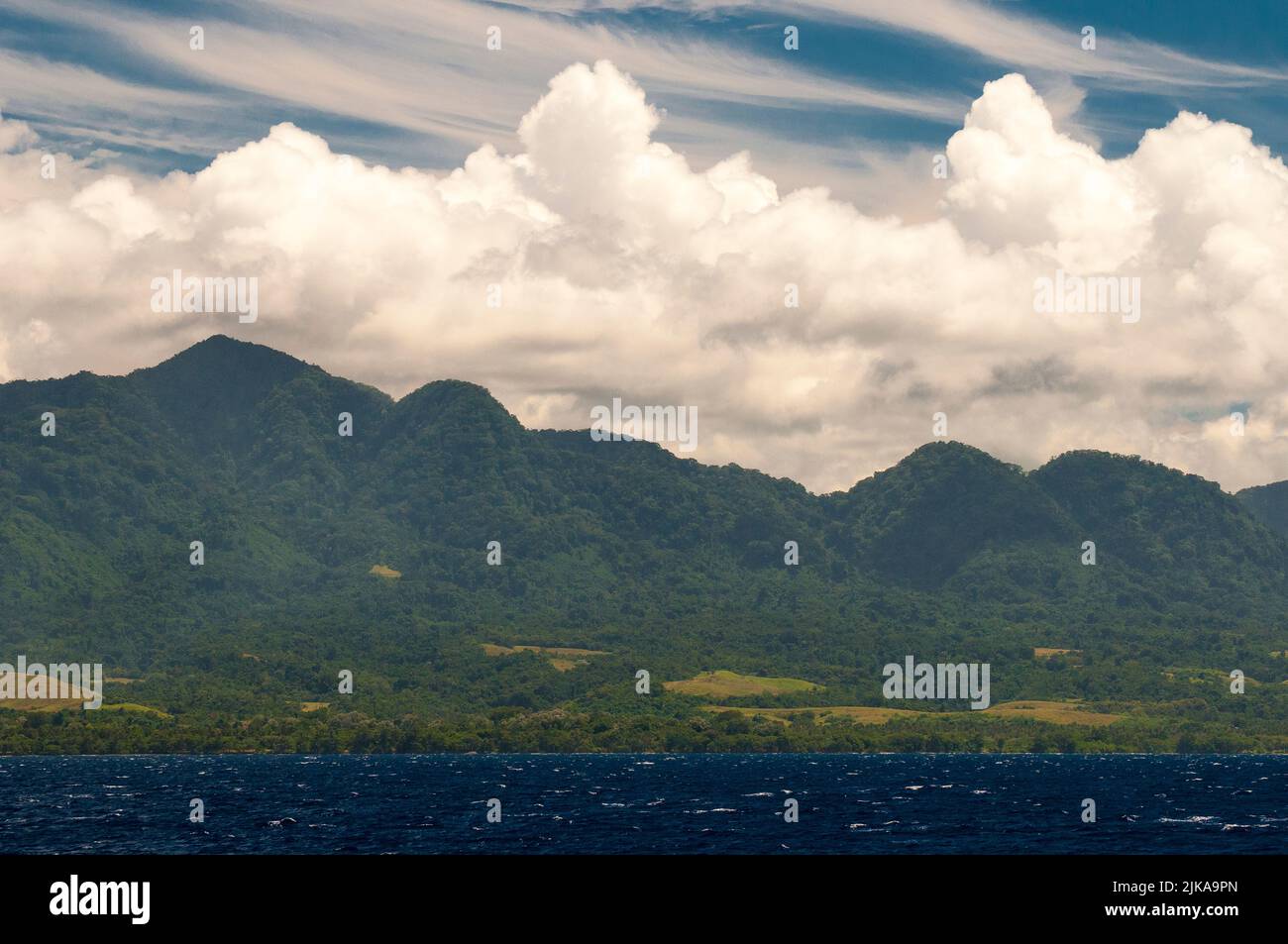 Guadalcanal coast, north of the capital, Honiara, Solomon Islands Stock Photo