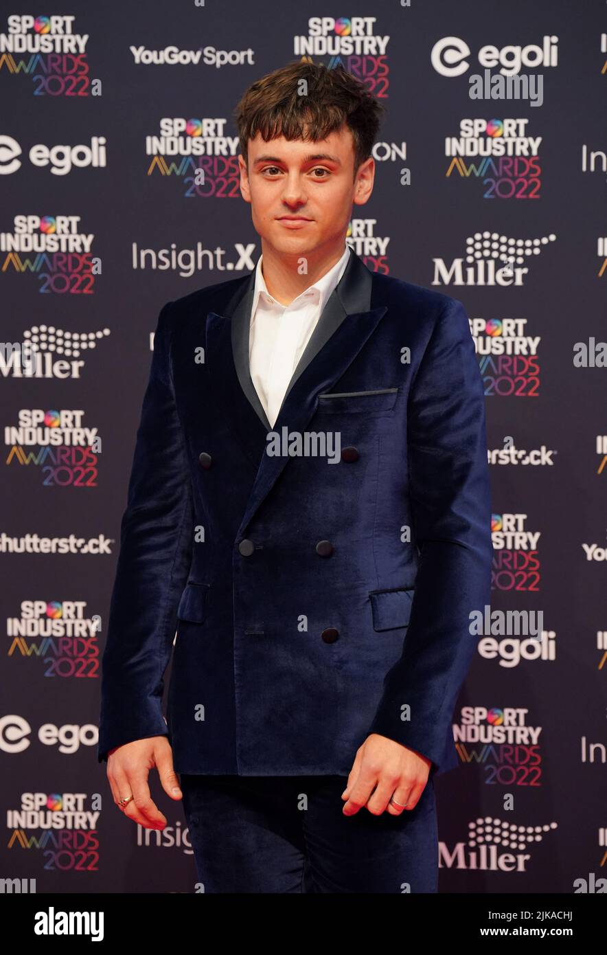 File photo dated 12/5/202 of Tom Daley who says that his successful 21-year diving career has taken him to a place where he can 'start to fight for other people'. The 28-year-old Olympian said that speaking up for LGBT+ rights had been 'really scary' but that he had an 'obligation and responsibility' to use his platform. Issue date: Monday August 1, 2022. Stock Photo
