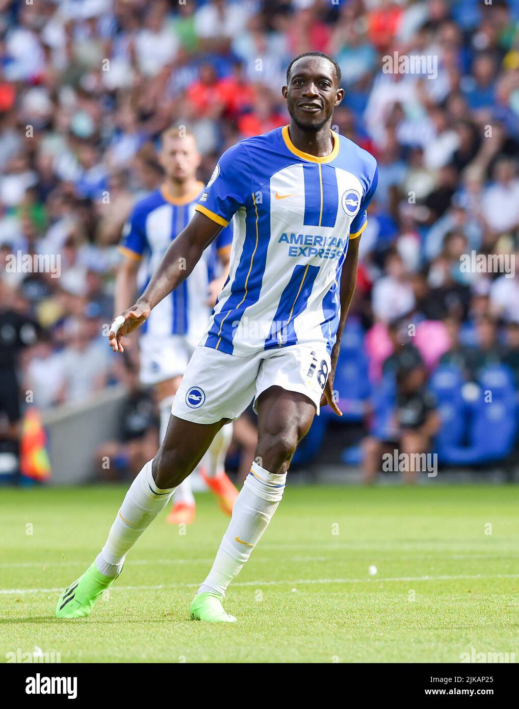 Danny welbeck brighton pre season 2022 hi-res stock photography and