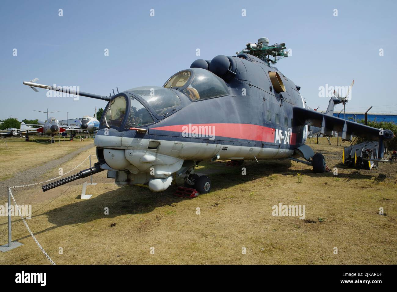 Mil Mi-24D Hind, 353246405029, Midland Air Museum, Coventry, Stock Photo