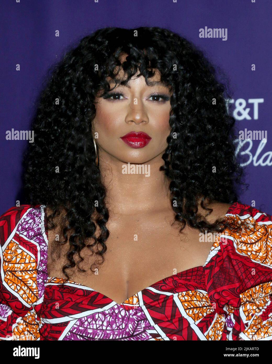 LOS ANGELES - JUL 31:  Monique Coleman at the Heirs of Afrika 5th Annual International Women of Power Awards at the Sheraton Grand Hotel on July 31, 2022 in Los Angeles, CA (Photo by Katrina Jordan/Sipa USA) Stock Photo