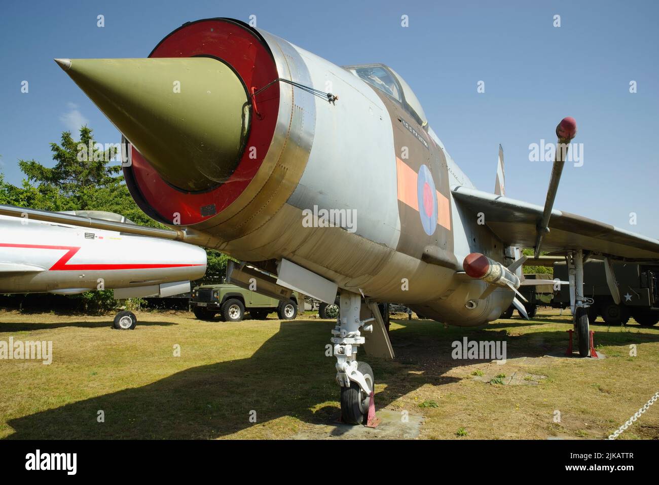 English Electric /BAC, Lightning F6, XR771, Midland Air Museum, Coventry, Stock Photo