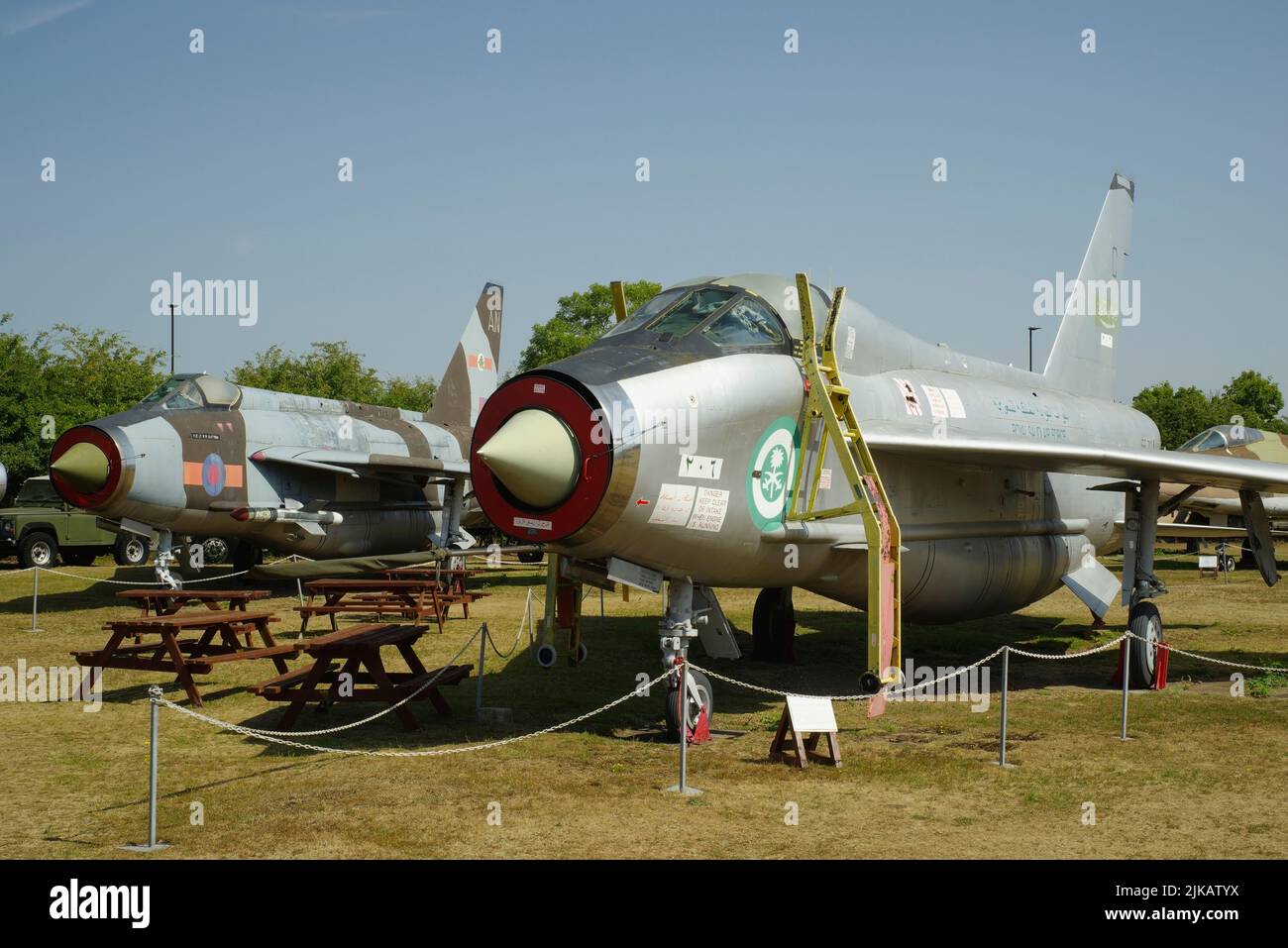 English Electric/BAC Lightning T55, 55-713, Midland Air Museum, Coventry, Stock Photo