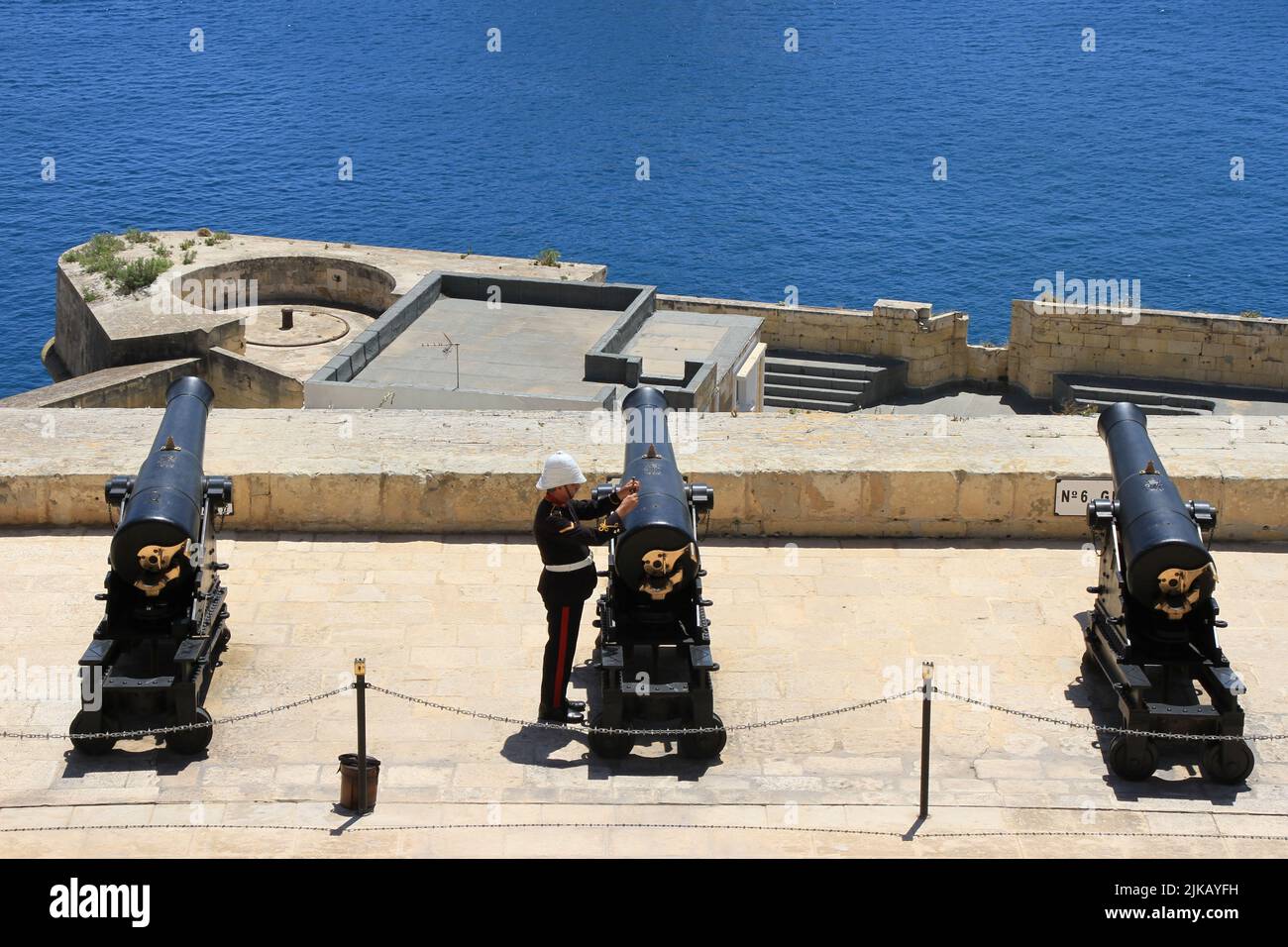 Aspects of Valletta, Malta Stock Photo