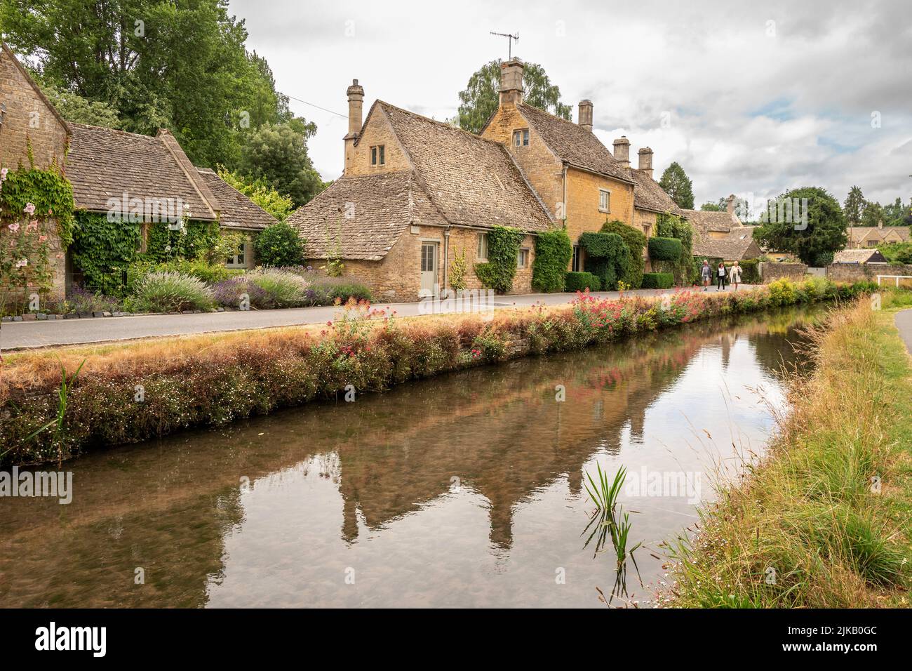 Lower Slaughter, July 26th 2022 Typical scenes from the Cotswolds
