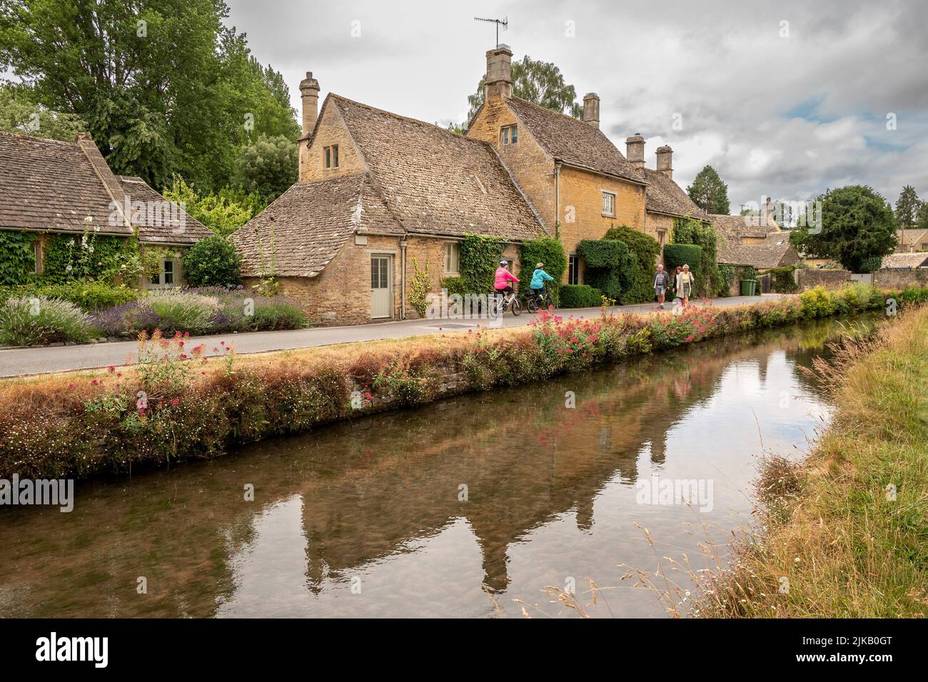 Lower Slaughter, July 26th 2022 Typical scenes from the Cotswolds