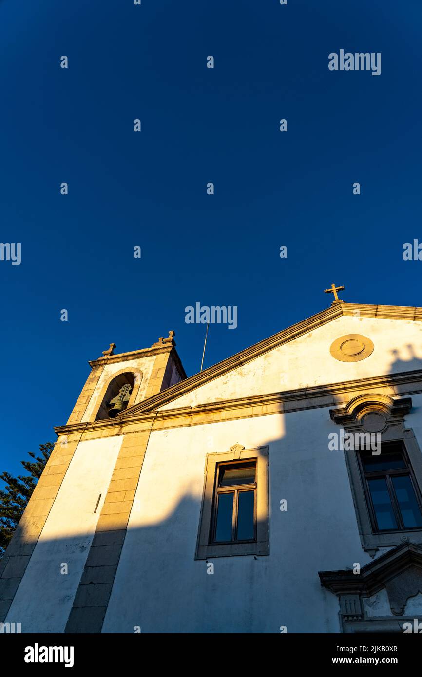 Igreja Paroquial de Nossa Senhora da Assunção - Parish Church of Our Lady of the Assumption. Stock Photo