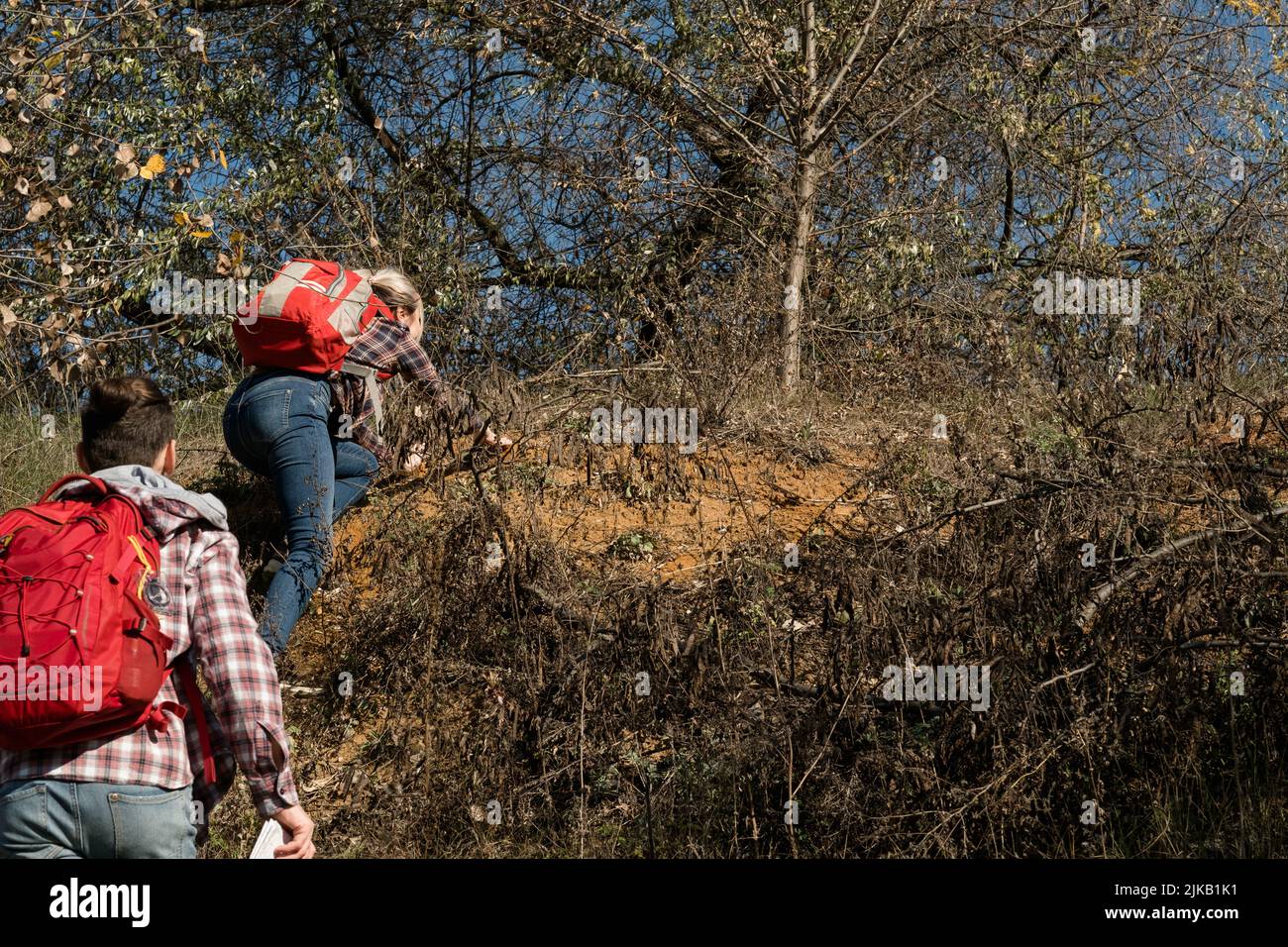 Climbing hill hi-res stock photography and images - Alamy