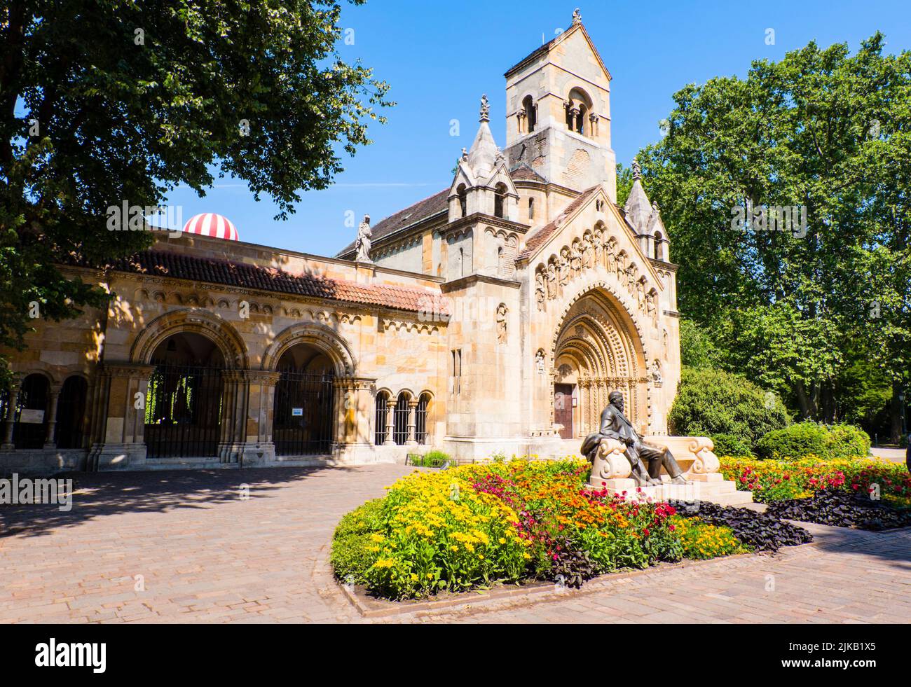 Jáki kápolna, Varosliget, City Park, Budapest, Hungary Stock Photo