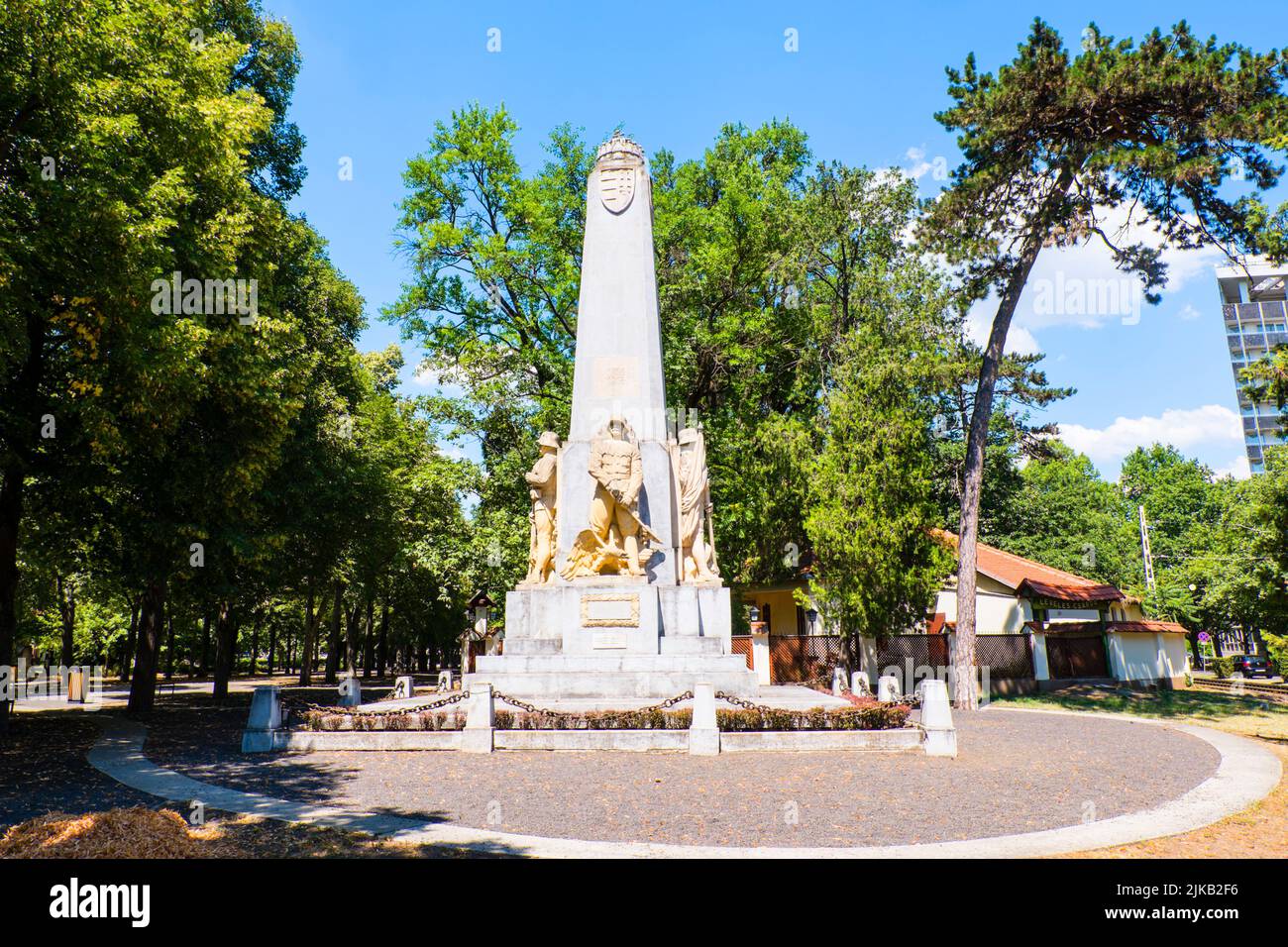 Nagyerdei park, the Great Forest Park, Debrecen, Hungary Stock Photo