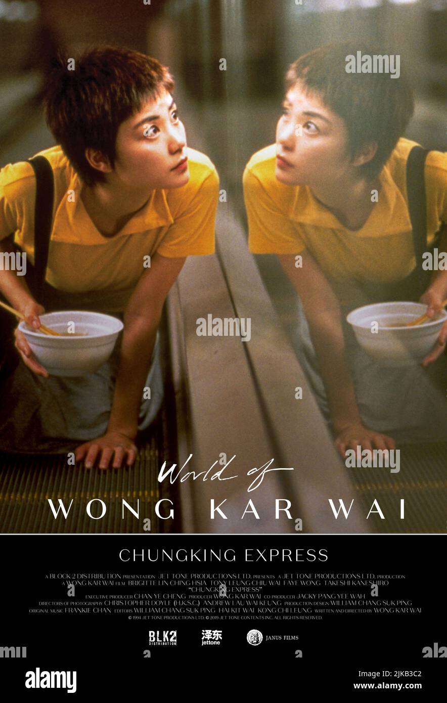 FAYE WONG in CHUNGKING EXPRESS (1994) -Original title: CHUNG HING SAM LAM-, directed by KAR-WAI WONG. Credit: JET TONE PRODUCTION / Album Stock Photo