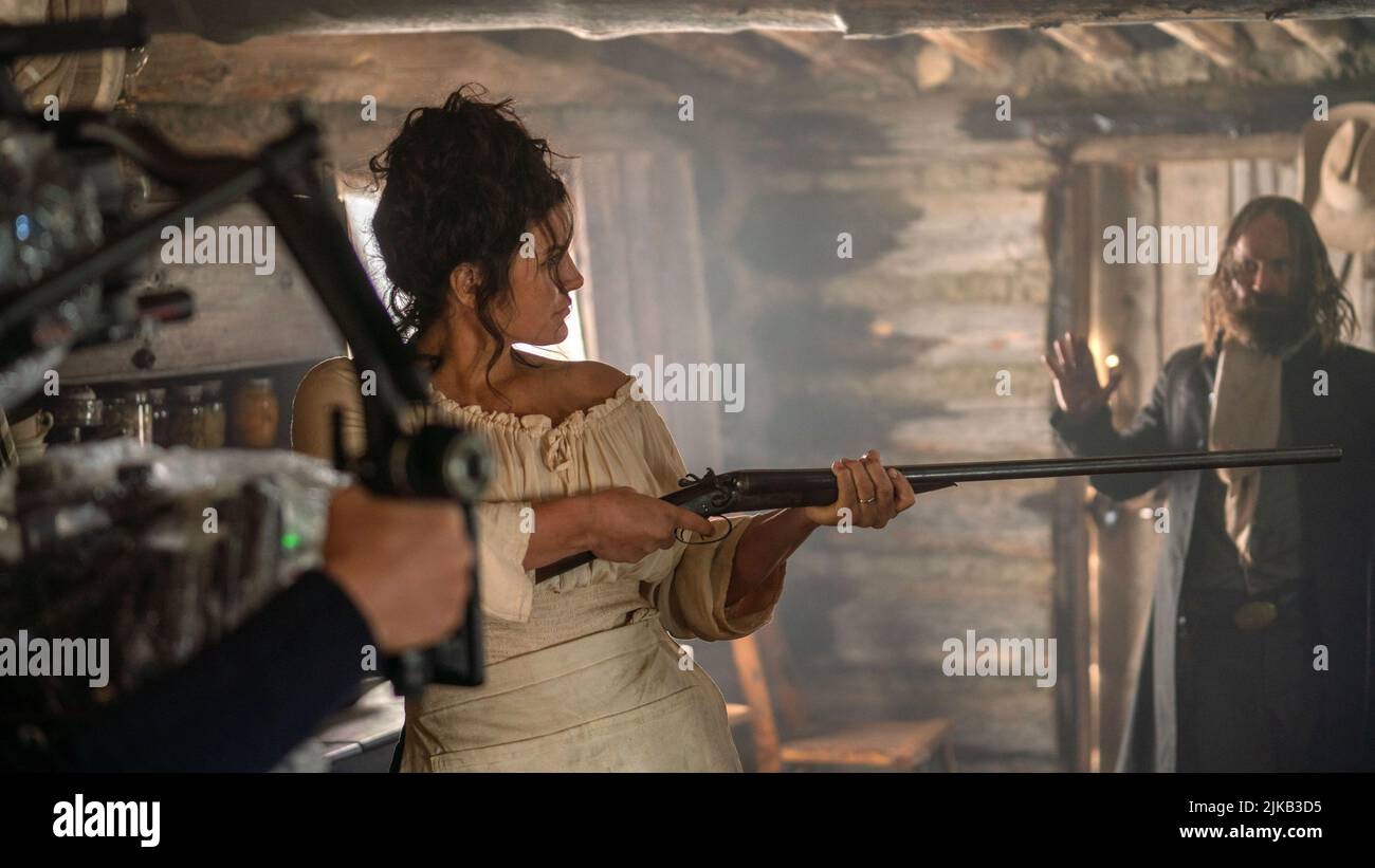 GINA CARANO in TERROR ON THE PRAIRIE (2022), directed by MICHAEL POLISH