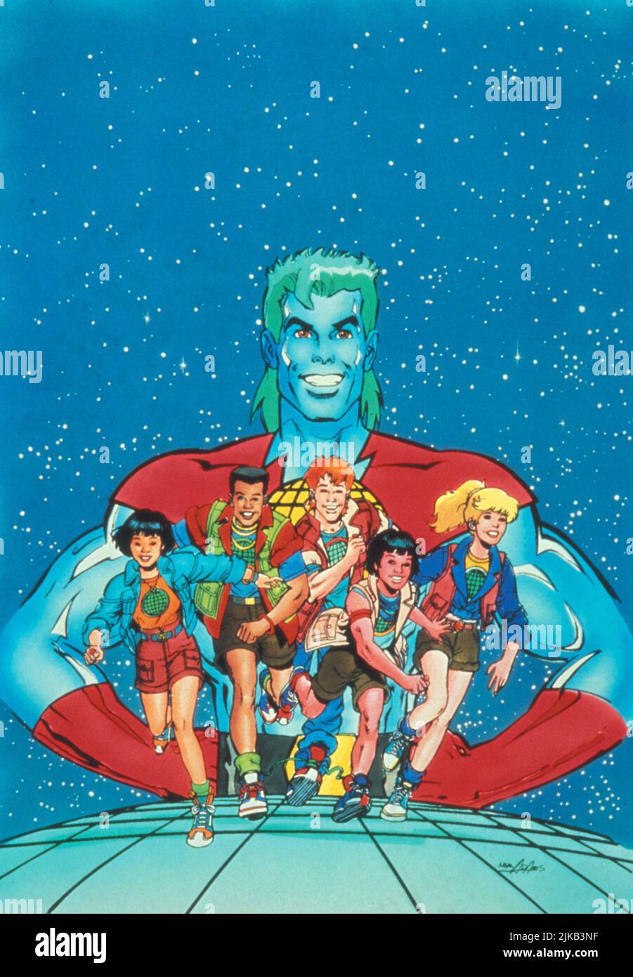 Captain planet hi-res stock photography and images - Alamy