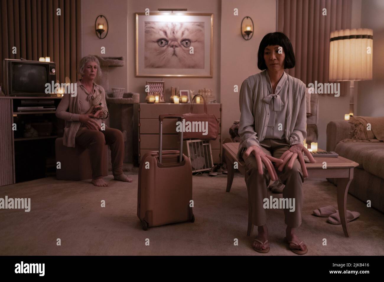 JAMIE LEE CURTIS and MICHELLE YEOH in EVERYTHING EVERYWHERE ALL AT ONCE