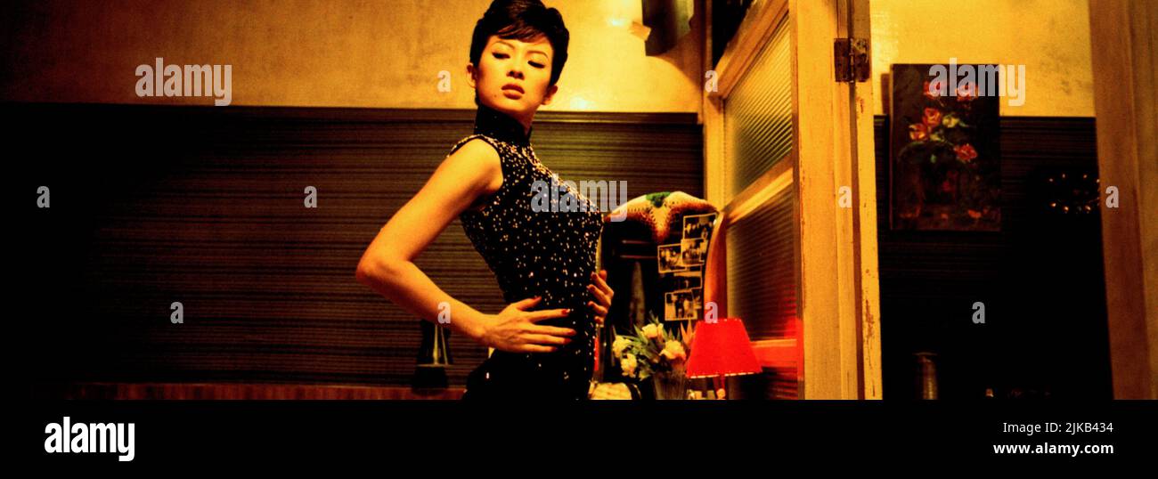 ZIYI ZHANG in 2046 (2004), directed by KAR-WAI WONG. Credit: SONY PICTURES CLASSICS / Album Stock Photo