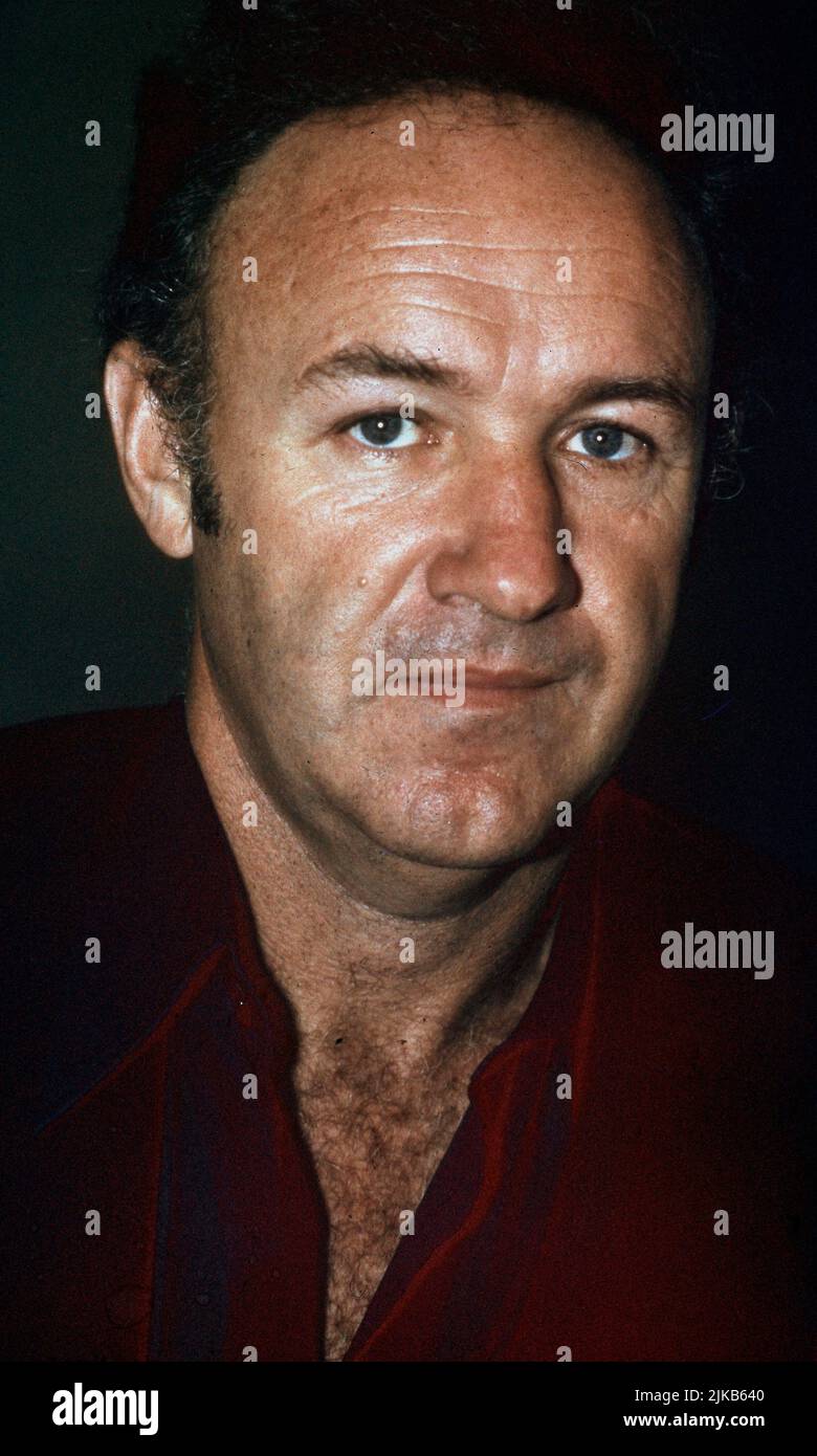 GENE HACKMAN - ACTOR ESTADOUNIDENSE. HACKMAN GENE 1930 Stock Photo - Alamy