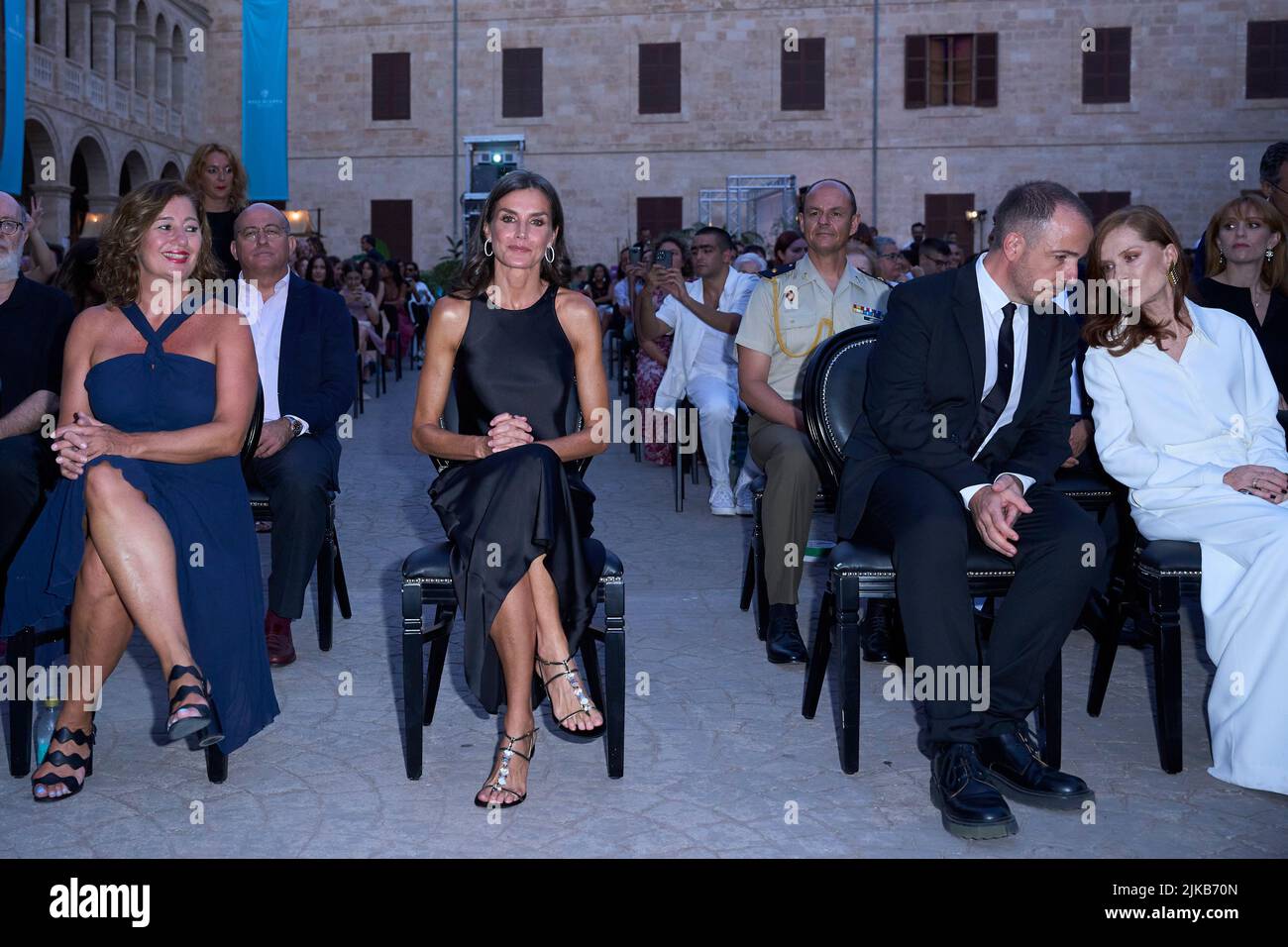 31-07-2022 Palma Queen Letizia attend the closing gala of the 12th
