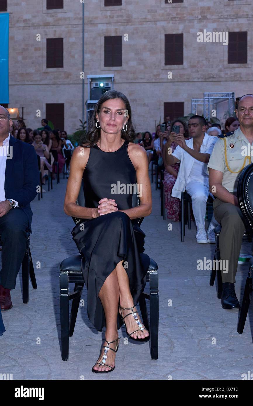31-07-2022 Palma Queen Letizia attend the closing gala of the 12th