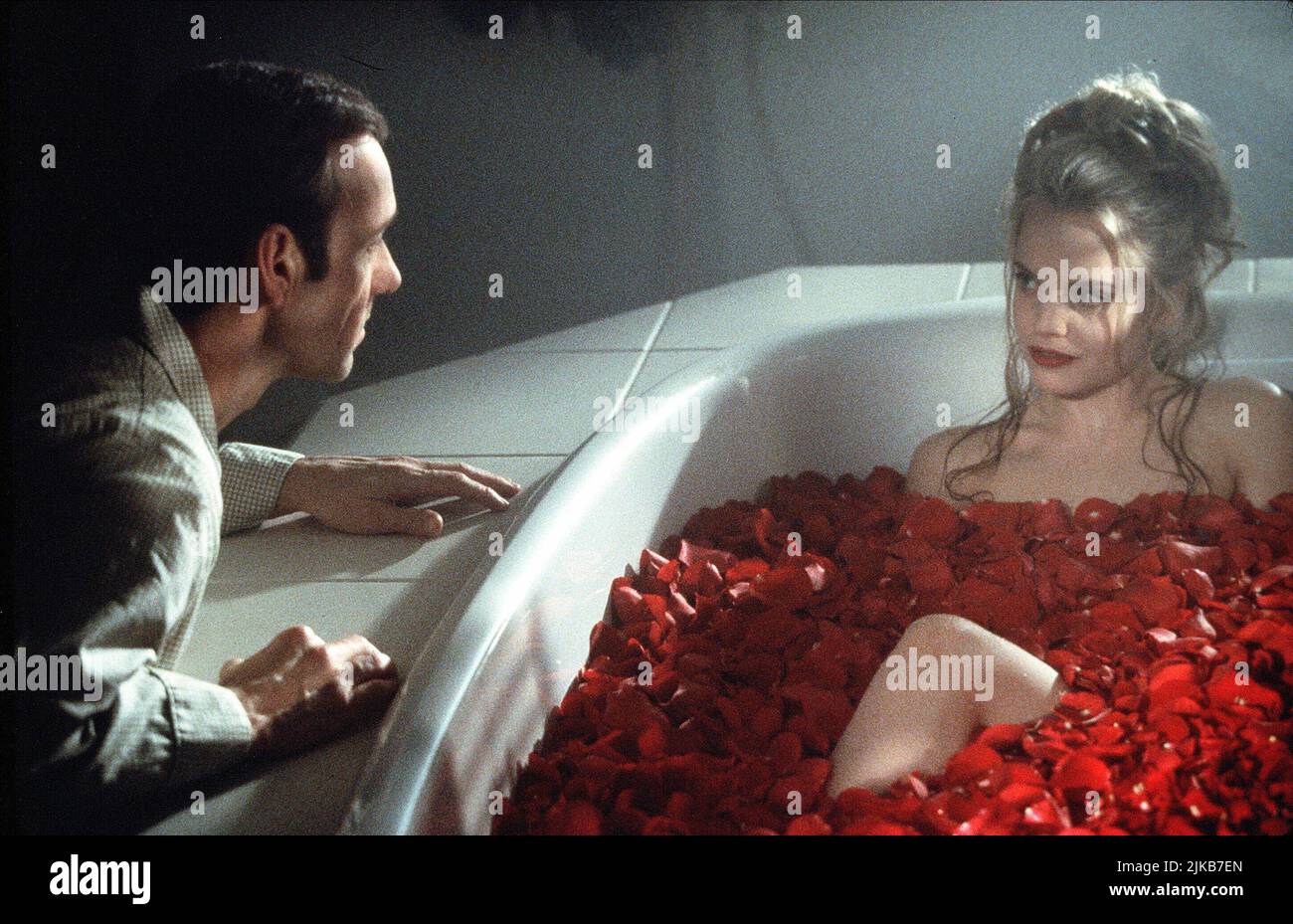 Kevin Spacey & Mena Suvari Film American Beauty (USA 1999) Characters Lester Burnham & Angela