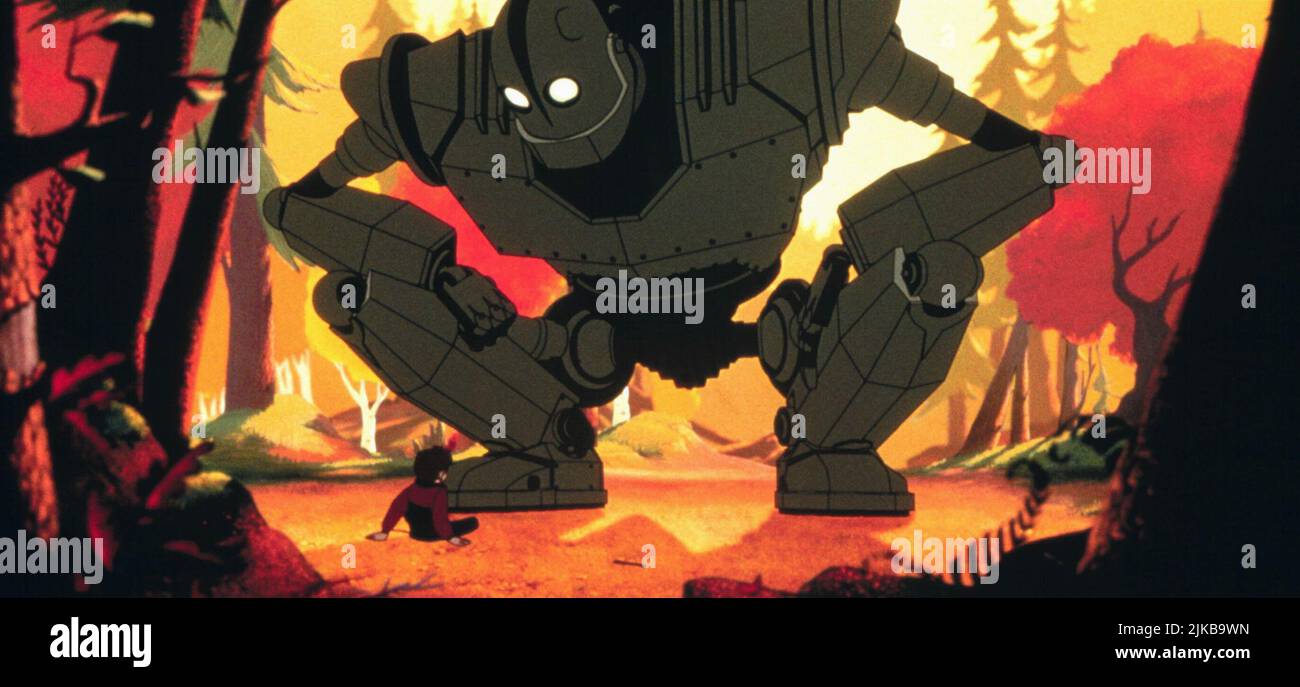 Hogarth & The Iron Giant Film The Iron Giant (1999) Characters & The