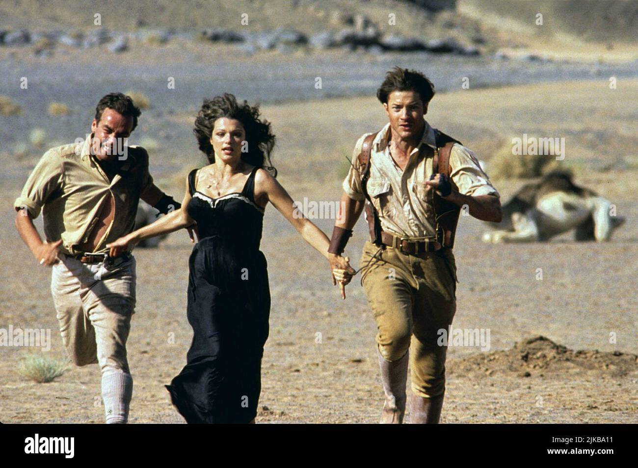 David Hannah,Rachel Weisz & Brendan Fraser Film: The Mummy (USA 1999 ...