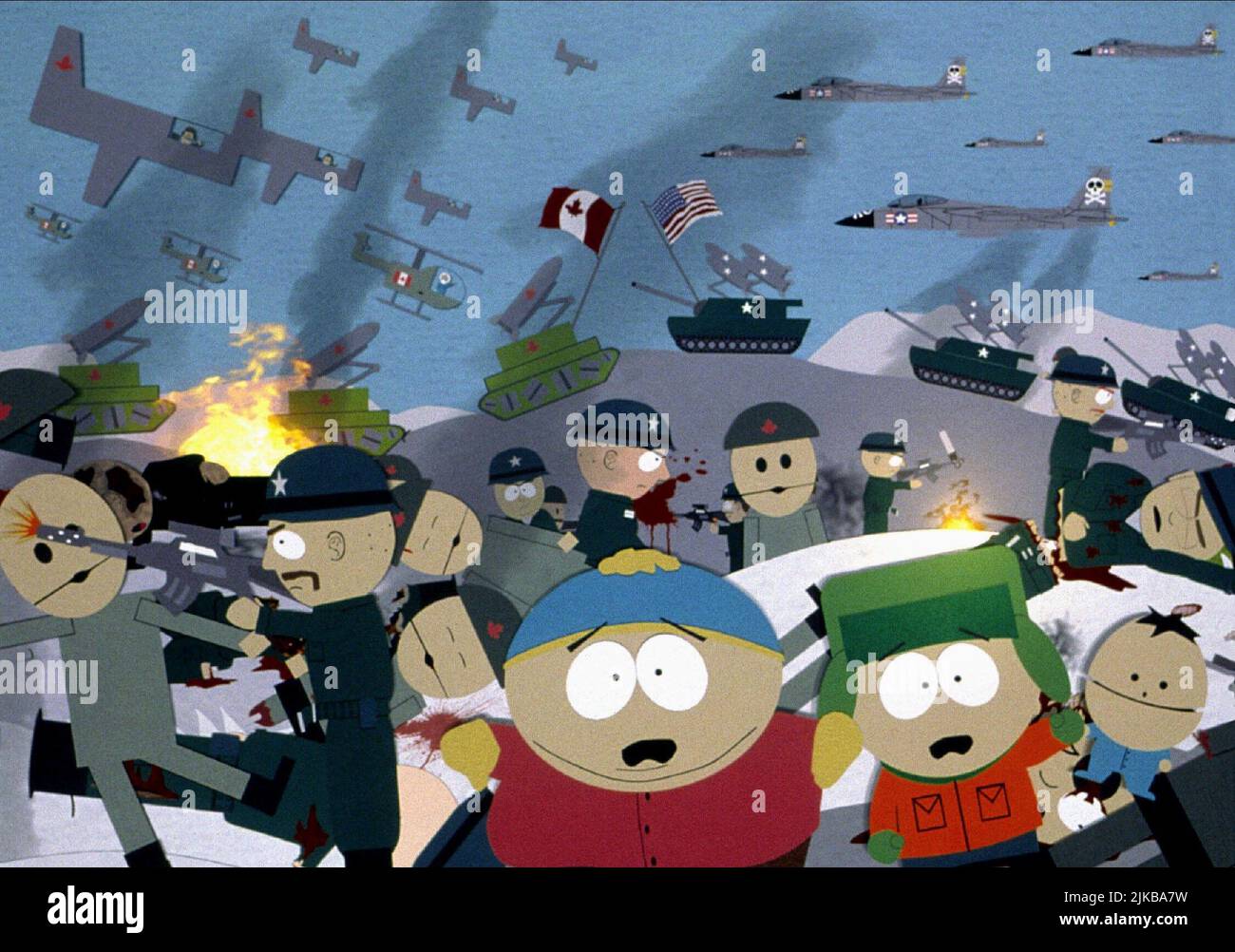 South Park Kyle En Ike Anime Kick The Baby! #SouthPark