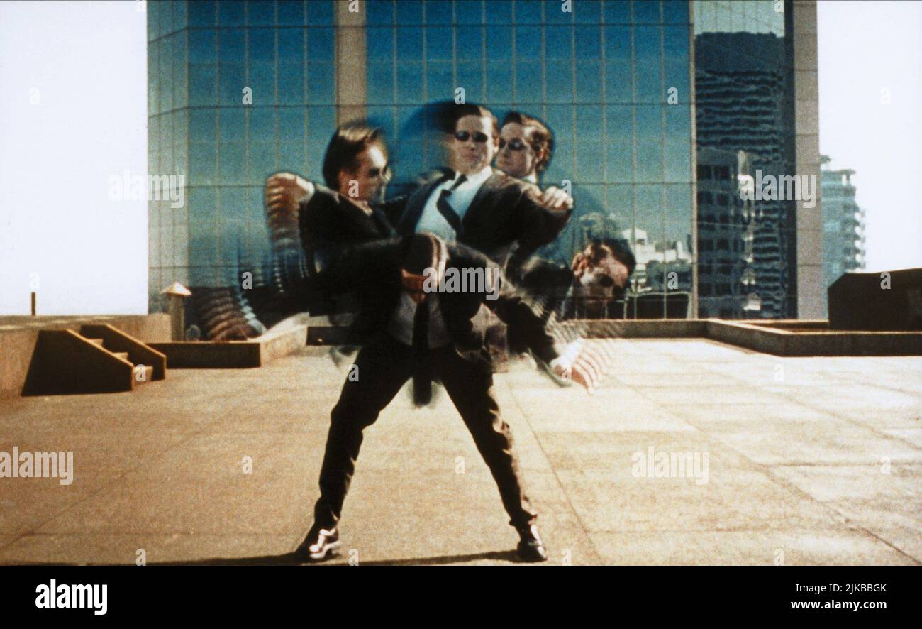 Feb 24, 1999; Los Angeles, CA, USA; Actor HUGO WEAVING at the premiere of,  'The Matrix.' (Credit Image: © Chris Delmas/ZUMA Wire Stock Photo - Alamy